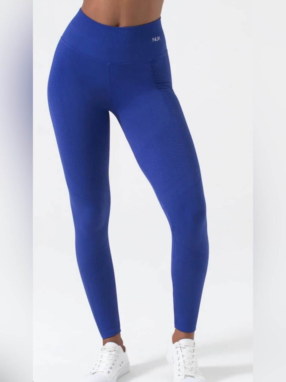 NEW! NUX One-by-One 7/8 Leggings in Deep Ocean Size S